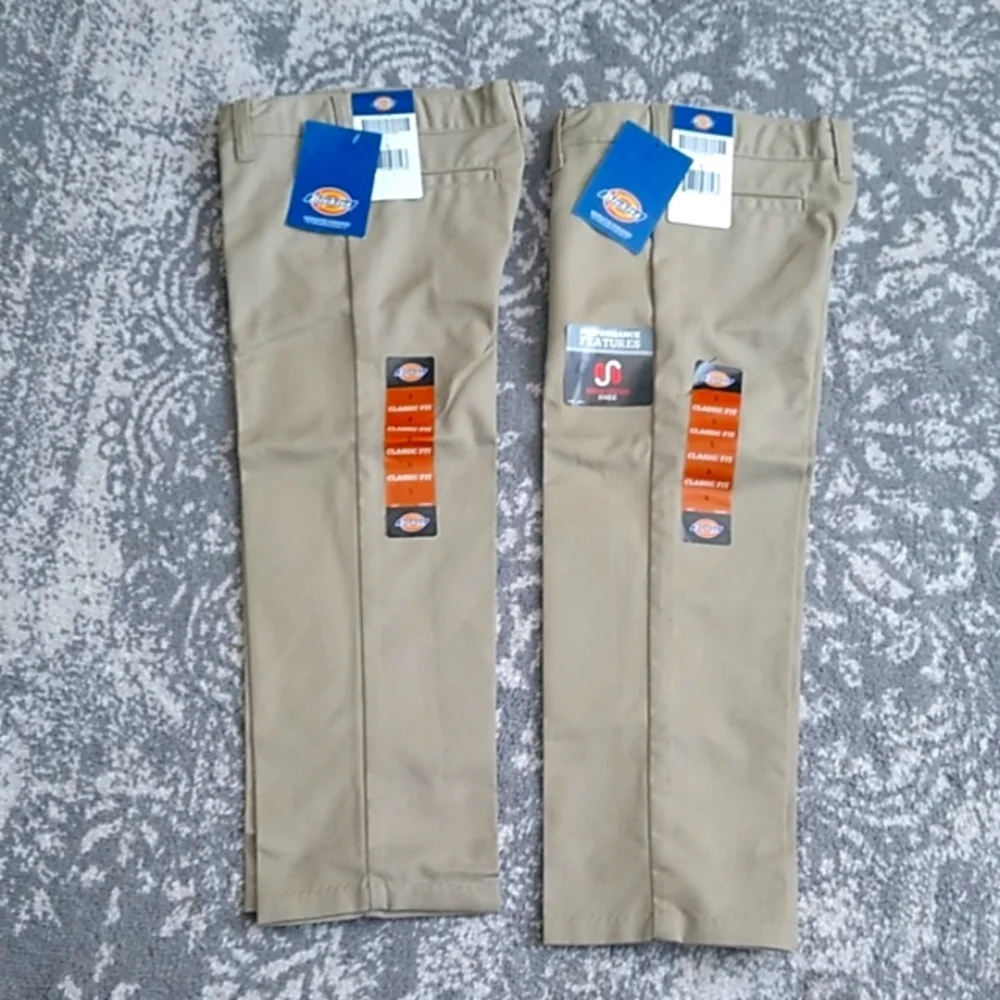 Little boys size 5 Dickies uniform pants